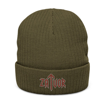 Ribbed Knit Beanie (Embroidery)